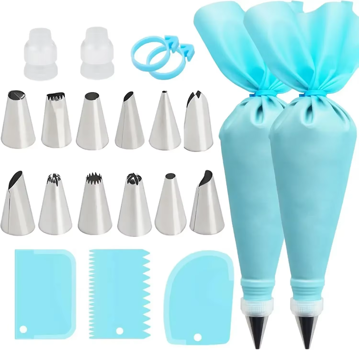 Reusable Silicone Piping Bags – Lilvelle Chanukah party finds