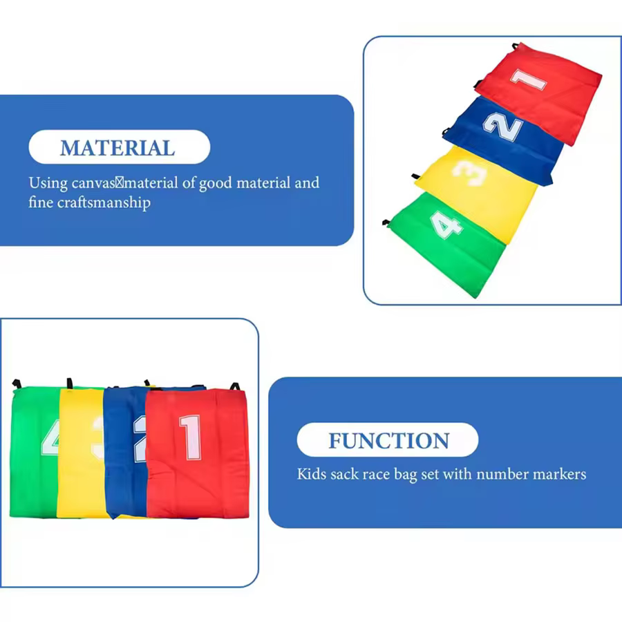 Colourful Kids Jumping Bags