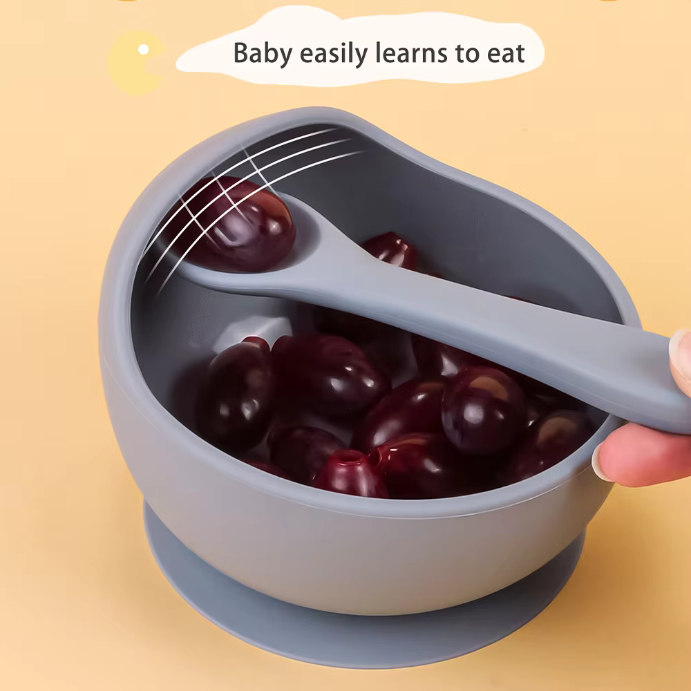 Silicone Suction Bowl Set