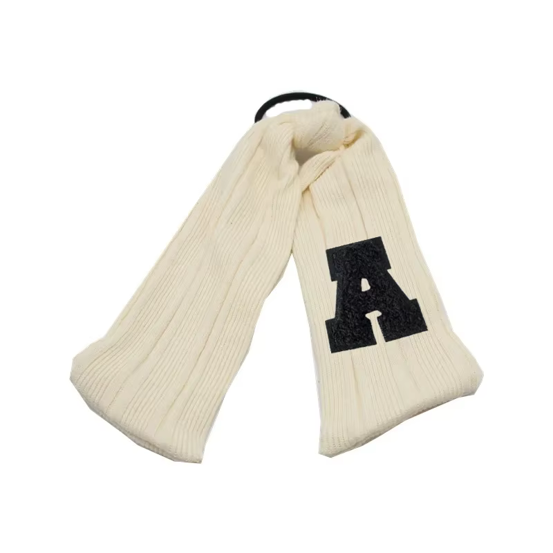 Chenille Letter Patch Headband