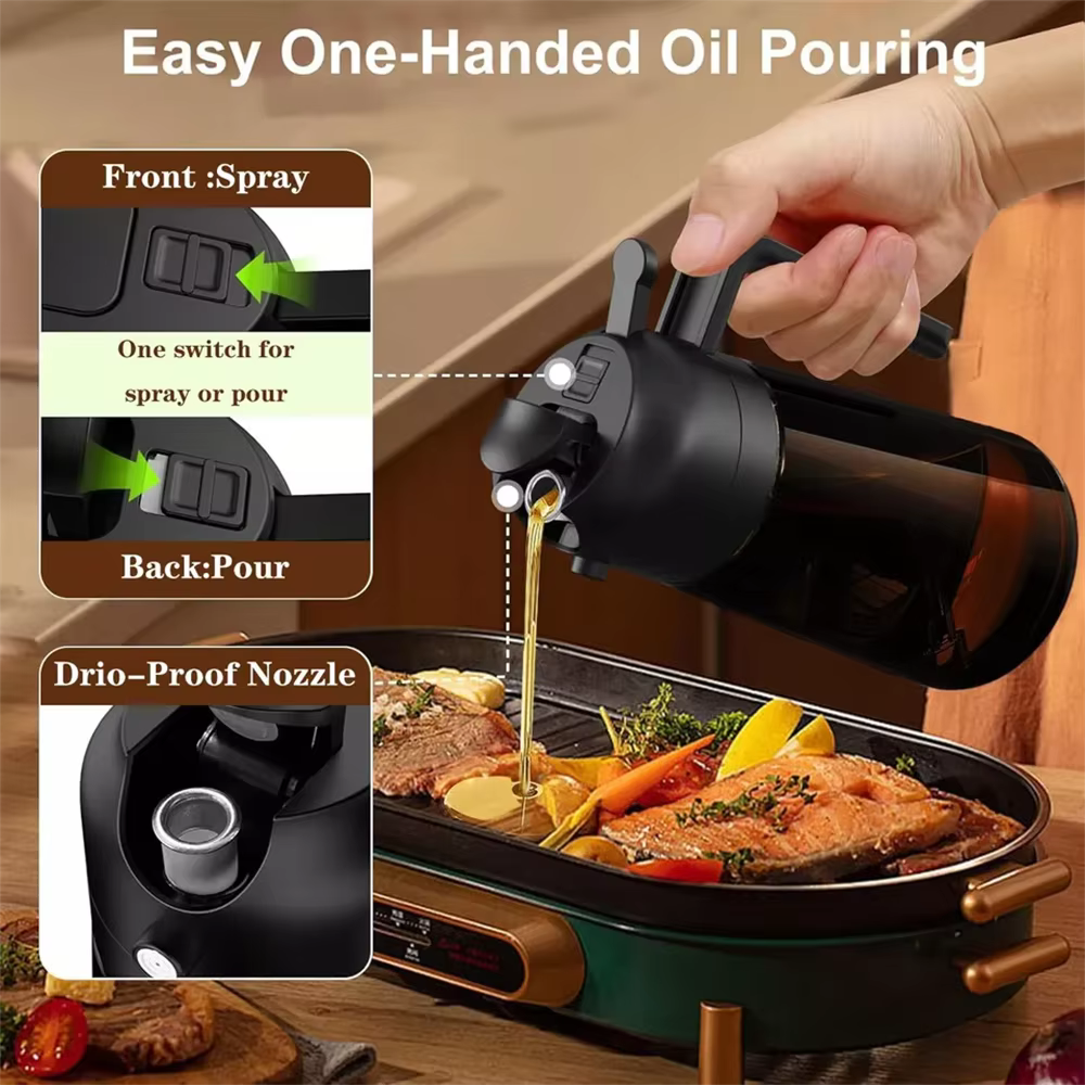 Glass Oil Sprayer Bottle