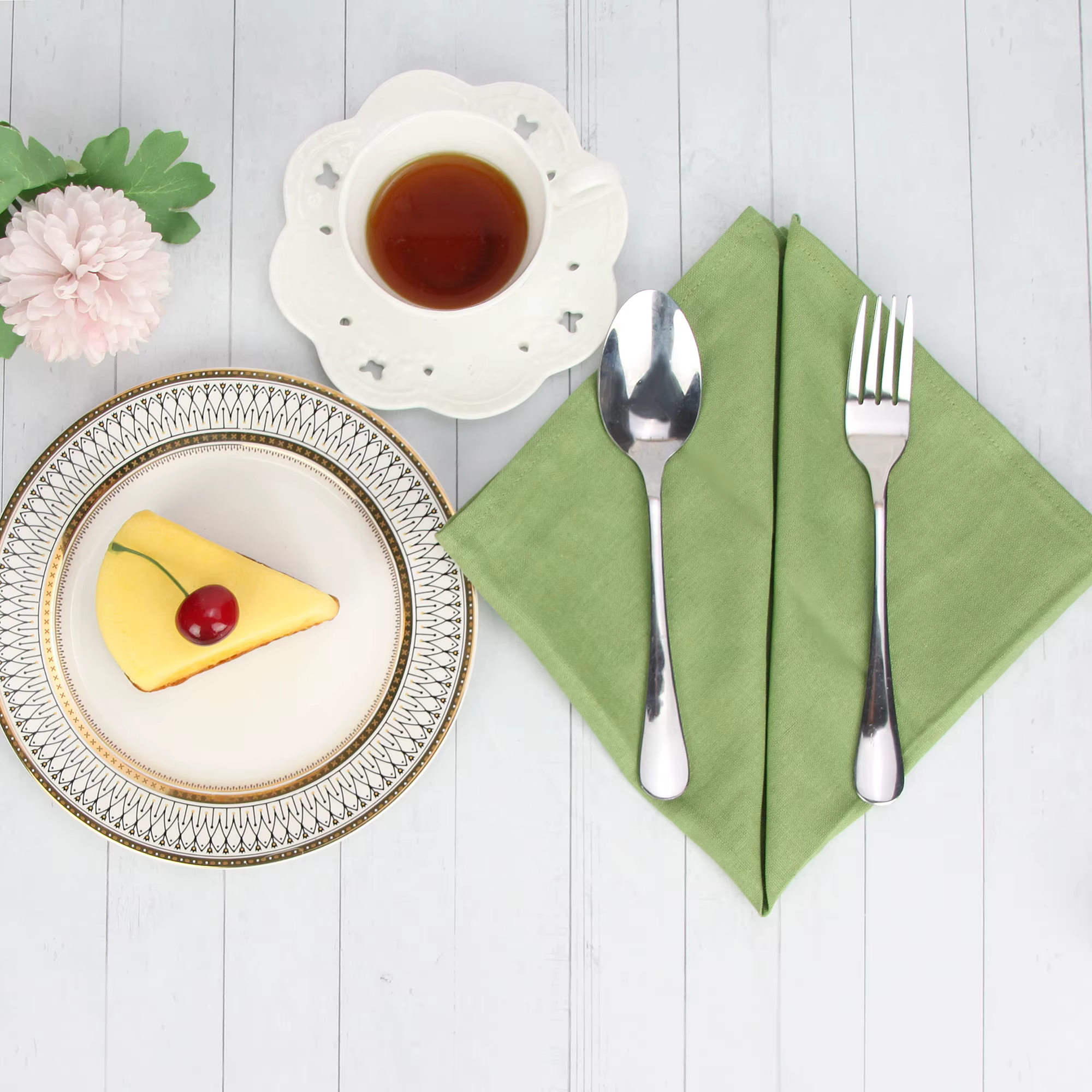 Cotton Linen Napkin Set