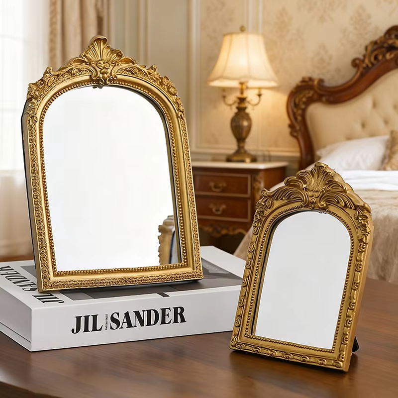 Vintage Arched Vanity Mirror