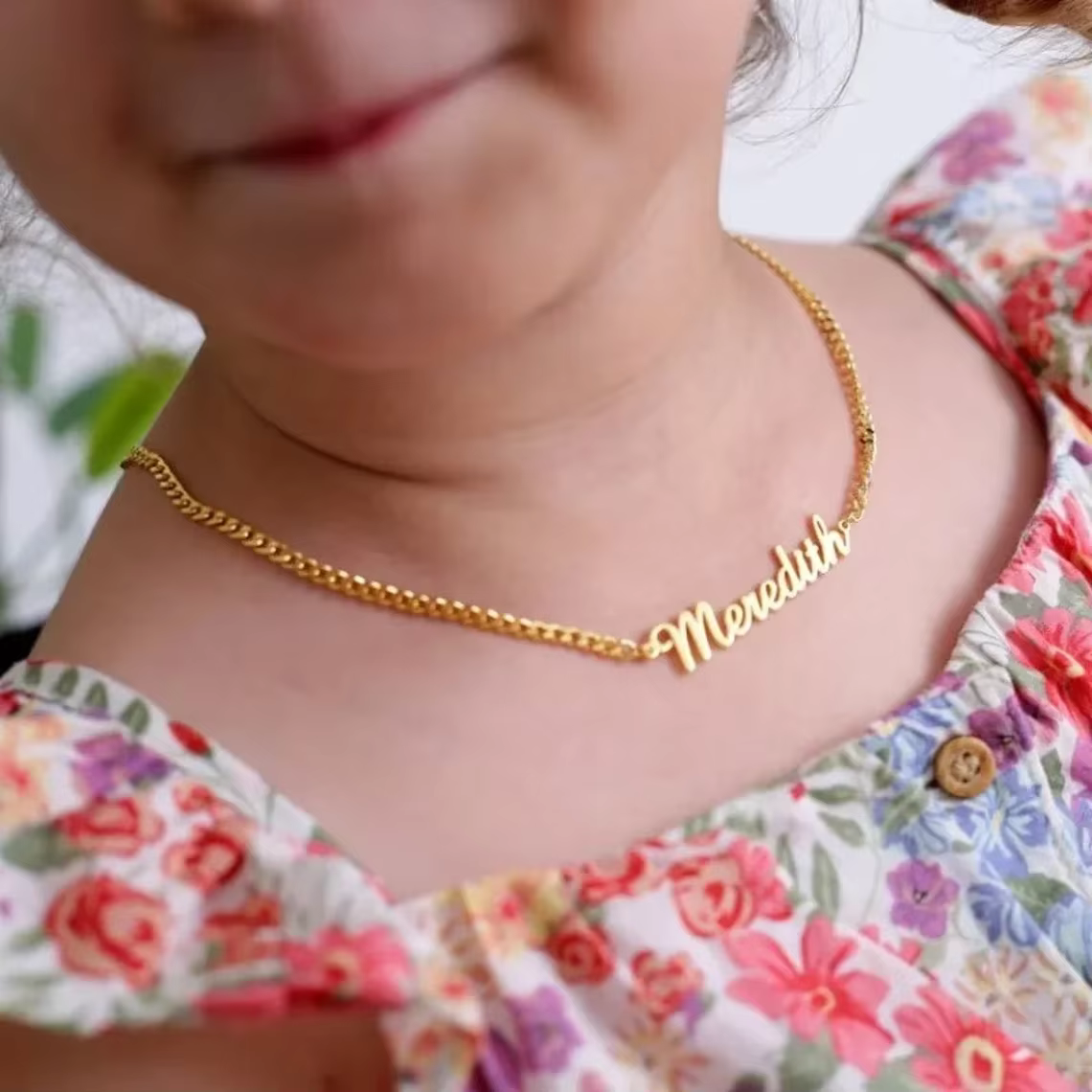 Personalised Name Necklace – Lilvelle find