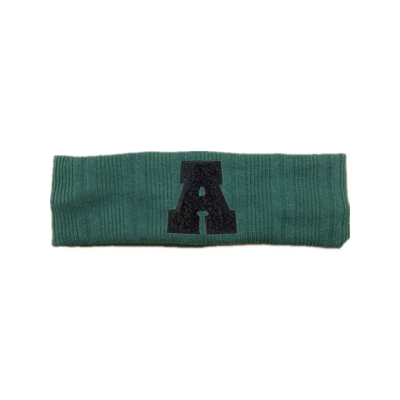 Chenille Letter Patch Headband