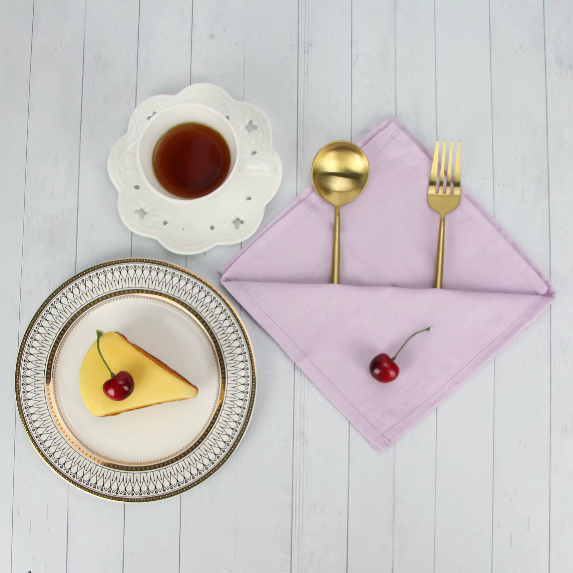 Cotton Linen Napkin Set