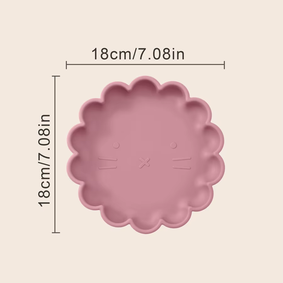 Flower Silicone Suction Plate