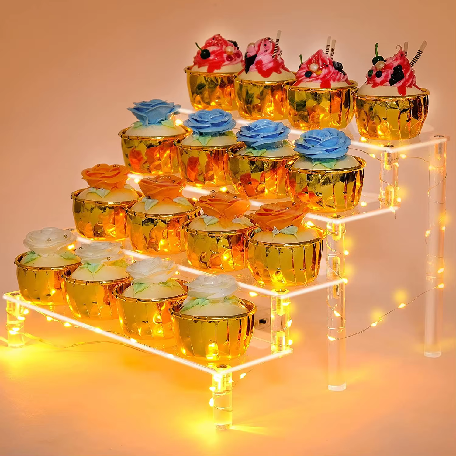 Tiered Acrylic Display Riser