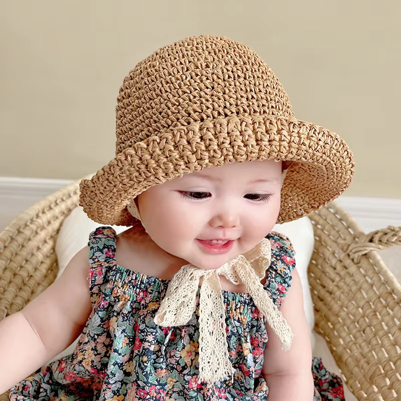 Straw Bow Sun Hat