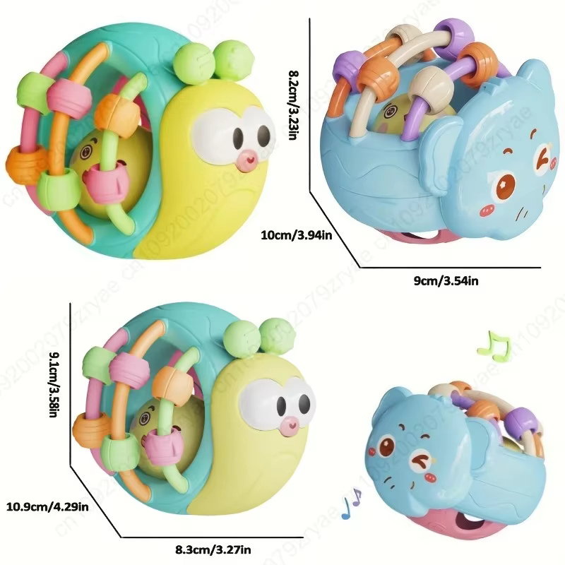 Soft Rattle Ball Set