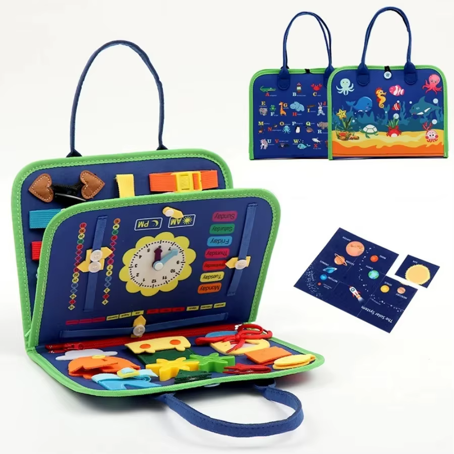 Montessori Busy Board – Dinosaur