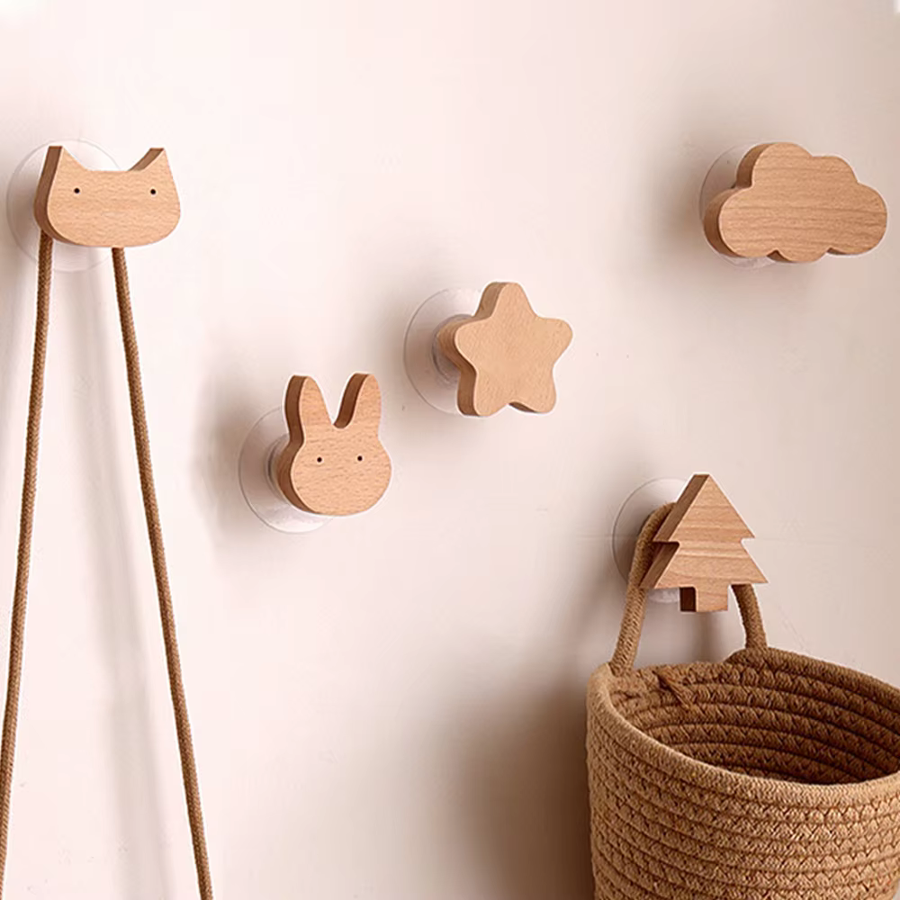 Wooden Animal Wall Hooks – Lilvelle Home & Wall find