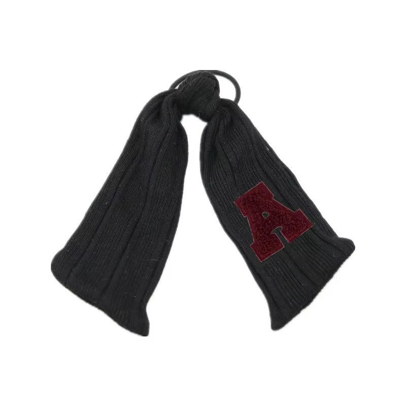 Chenille Letter Patch Headband