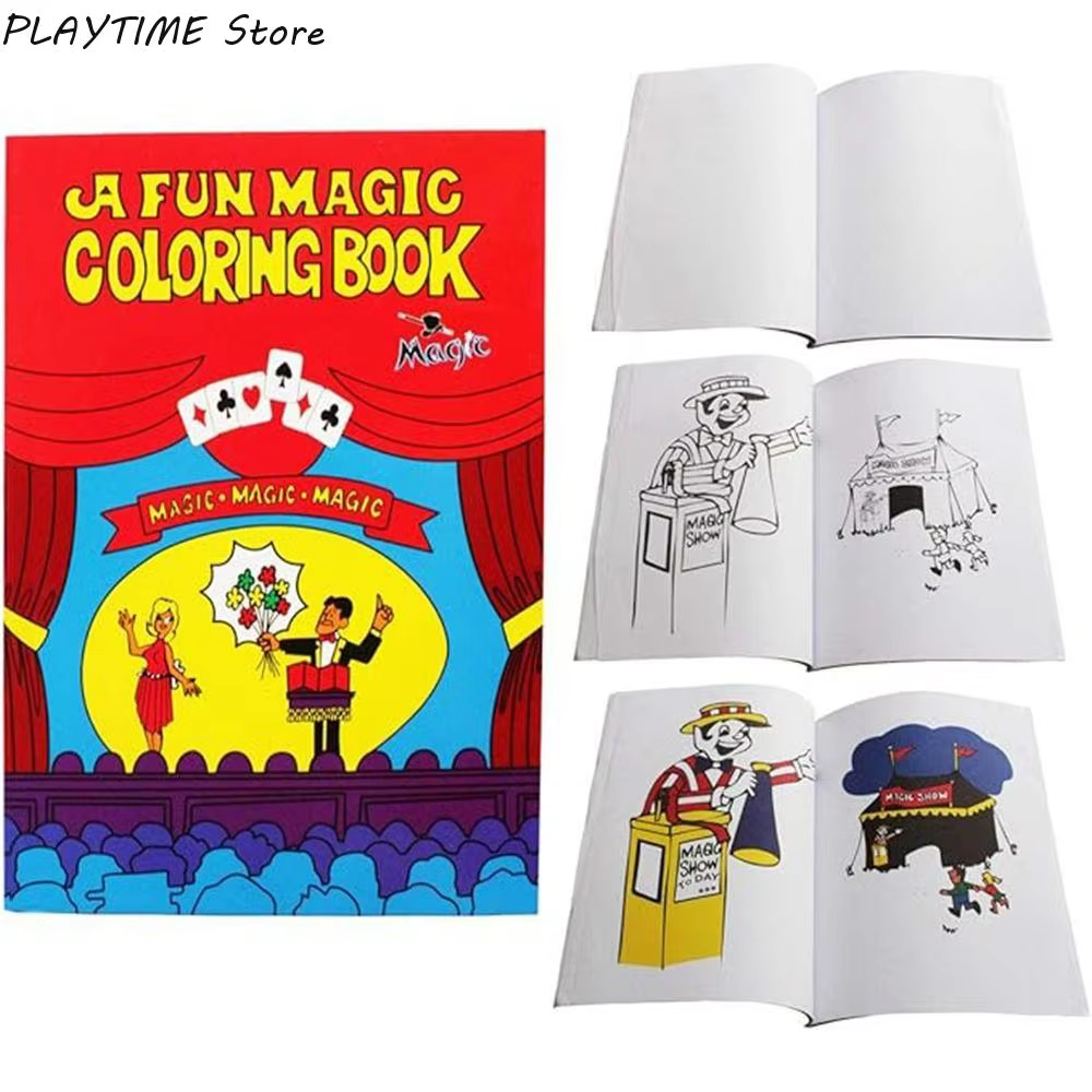 Magic colouring book – Lilvelle Chanukah magic party