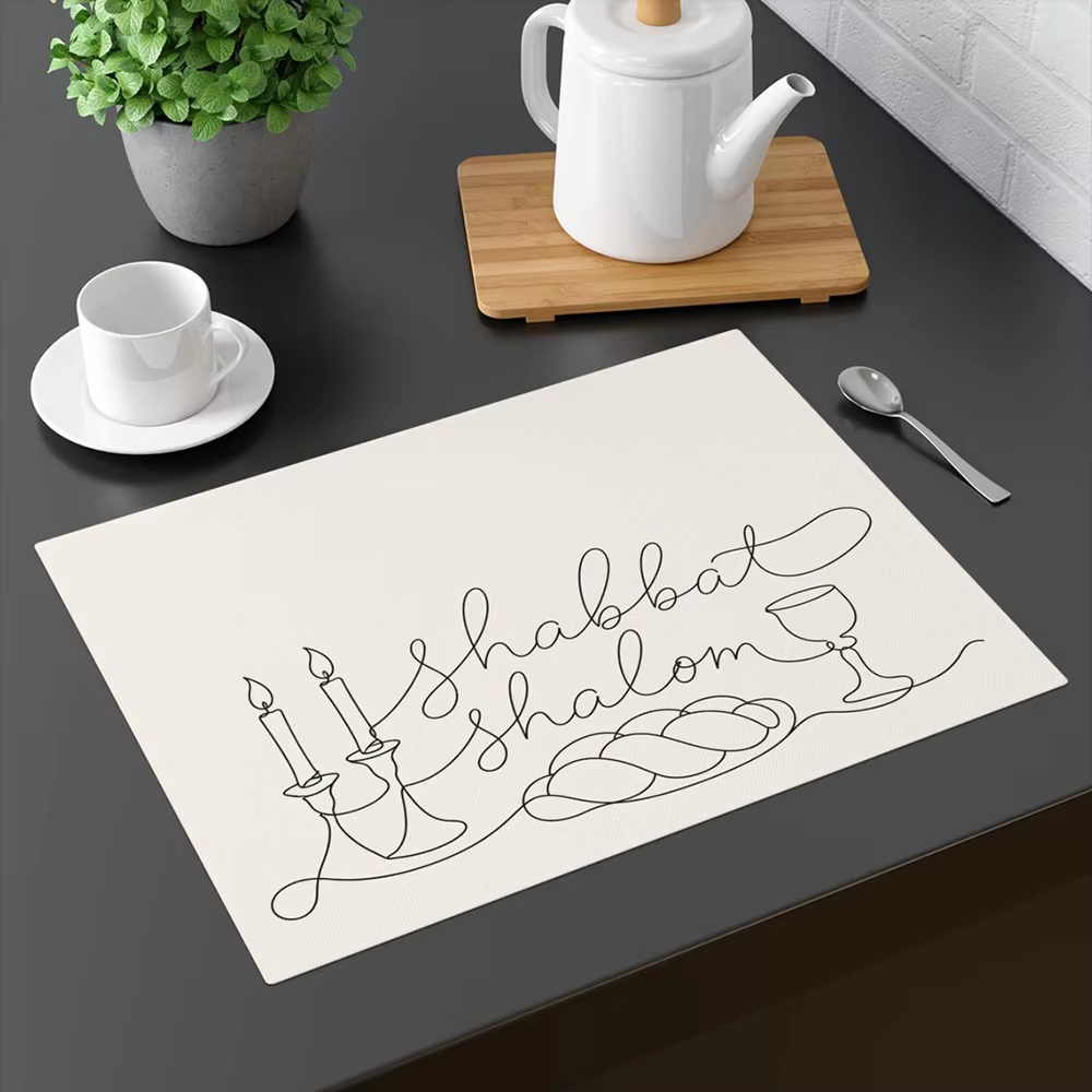 Shabbat Shalom Challah Cover