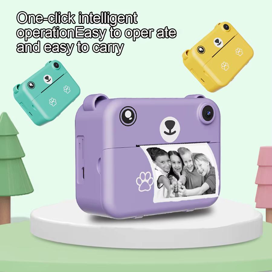 Instant-Print Kids Camera