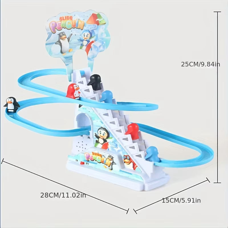 LED Penguin Race Set