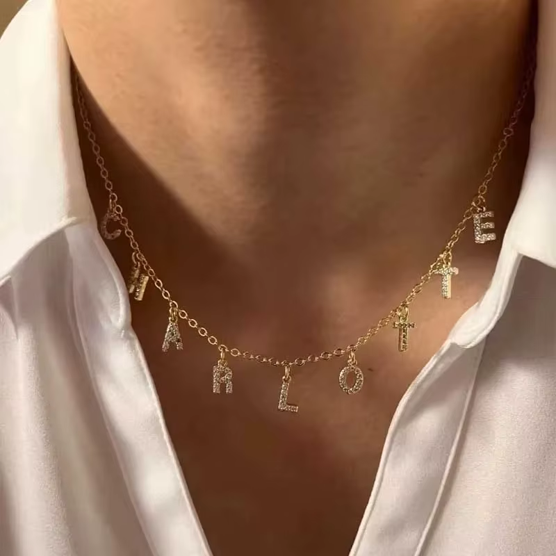 Initial Pendant Necklace