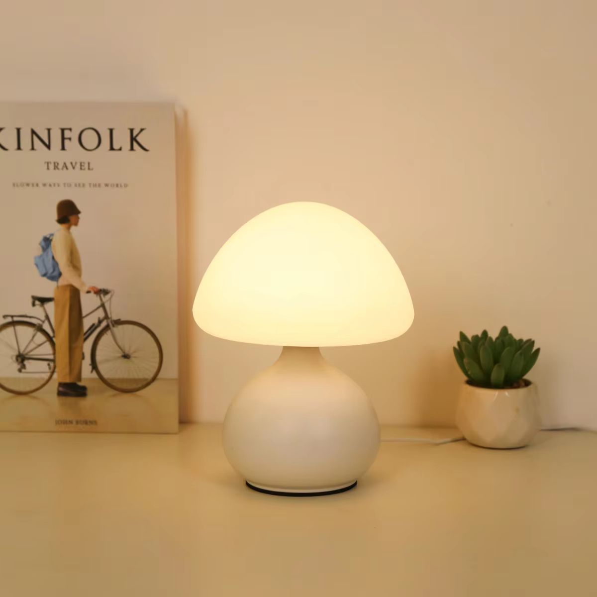 Mushroom Glow Table Lamp – Lilvelle kids bedroom & nursery find