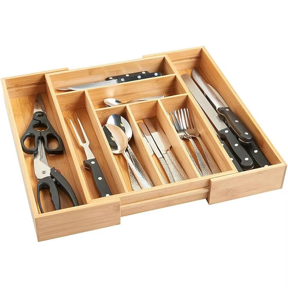 Bamboo cutlery caddy – Lilvelle Chanukah party finds