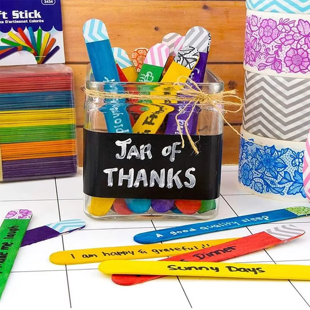Coloured craft sticks (50)