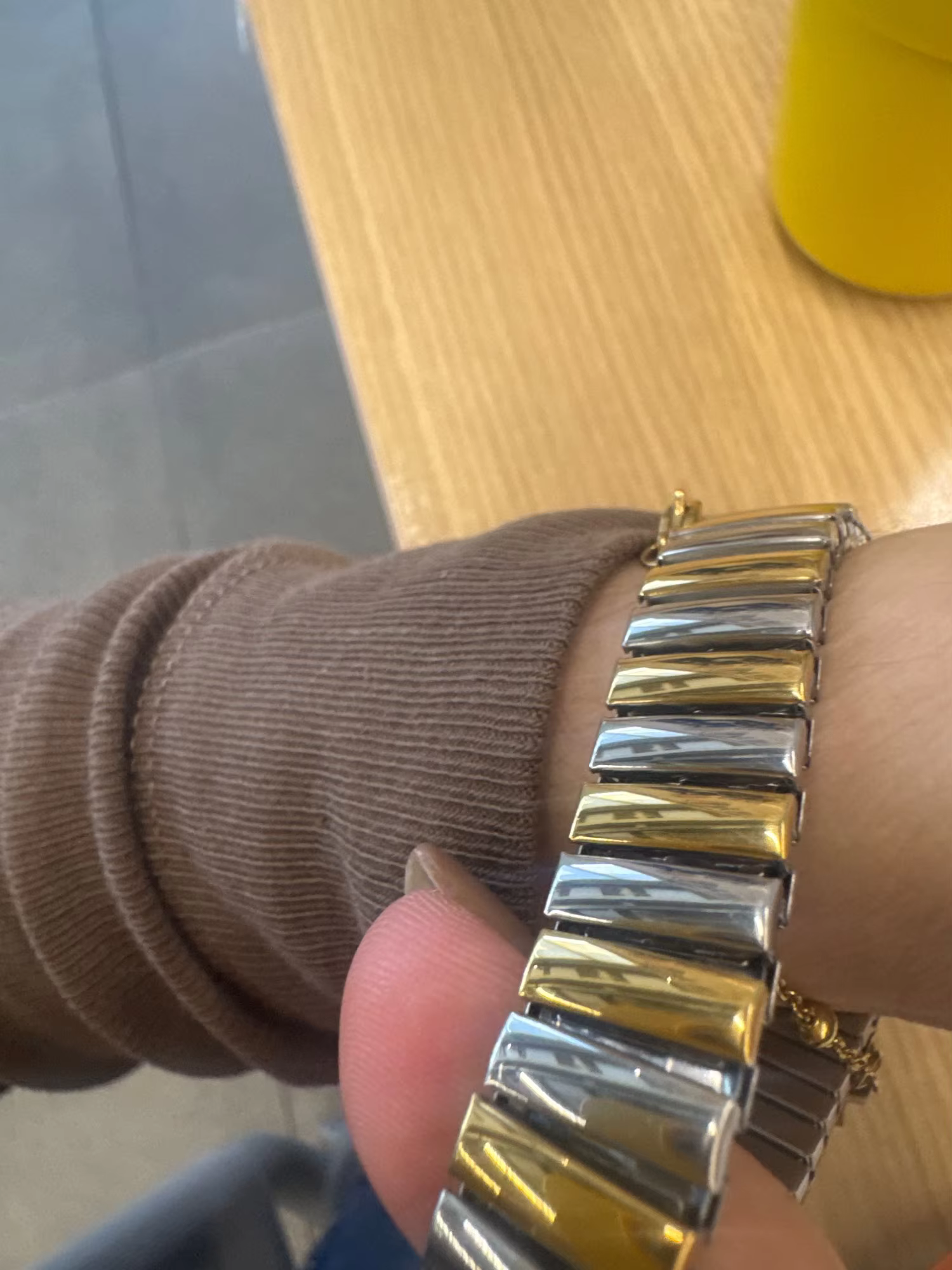 Gold Stacking Bracelet