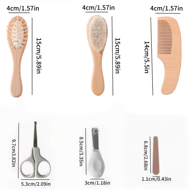 6-Piece Baby Grooming Kit