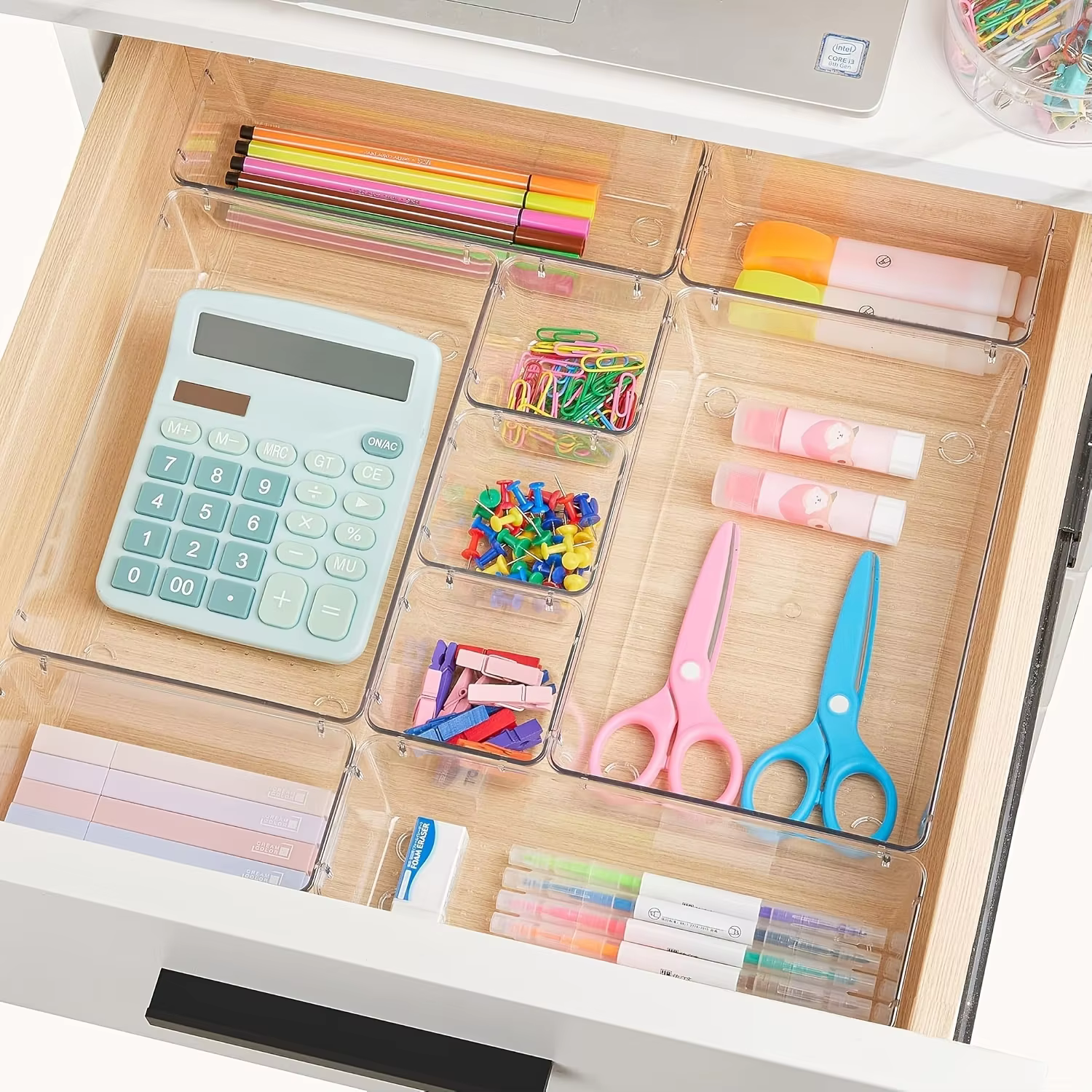 Clear Drawer Organisers