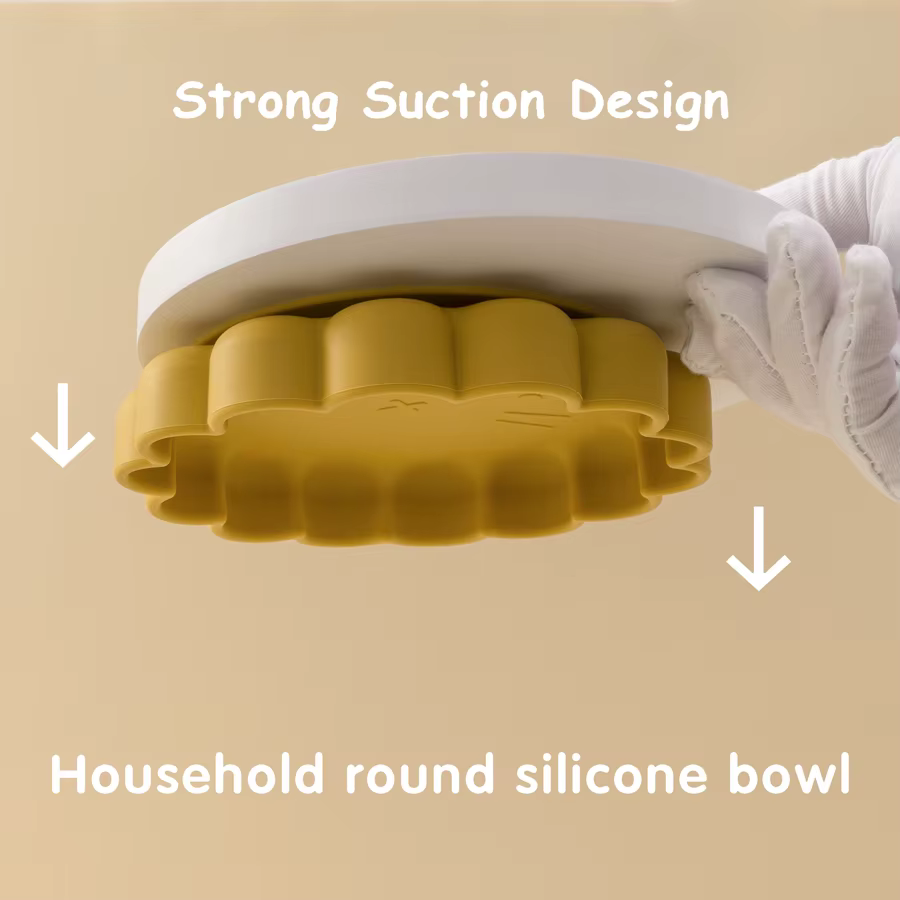 Flower Silicone Suction Plate