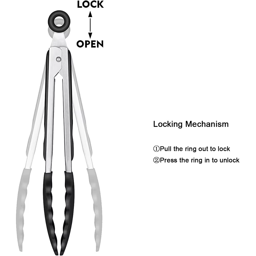 Silicone Serving Tongs