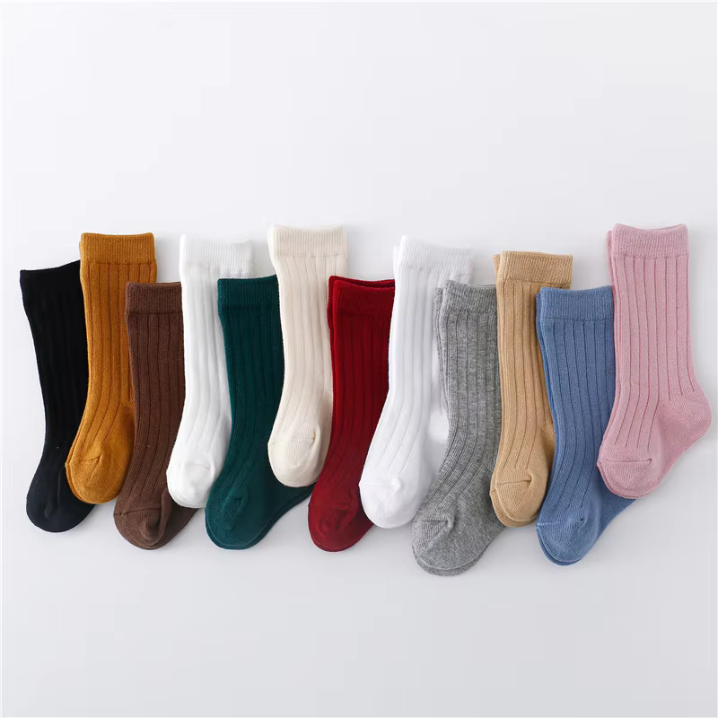 Striped Cotton Knee Socks – Lilvelle find