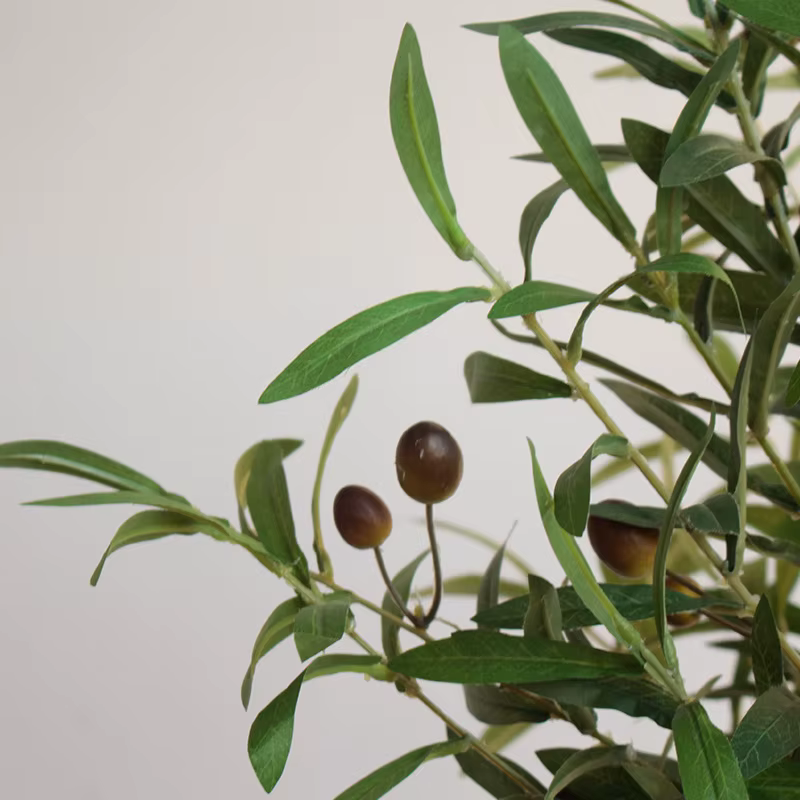 Faux olive branches