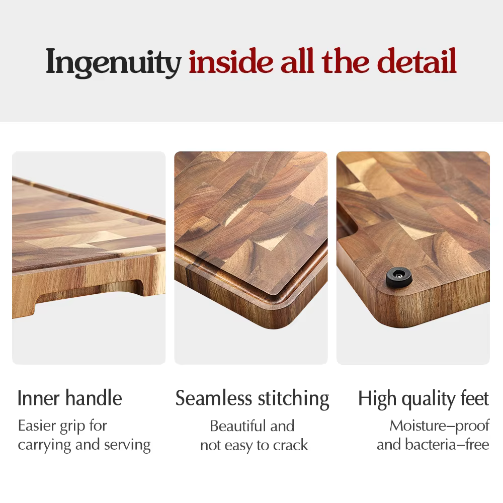Acacia Wood Fruit Board