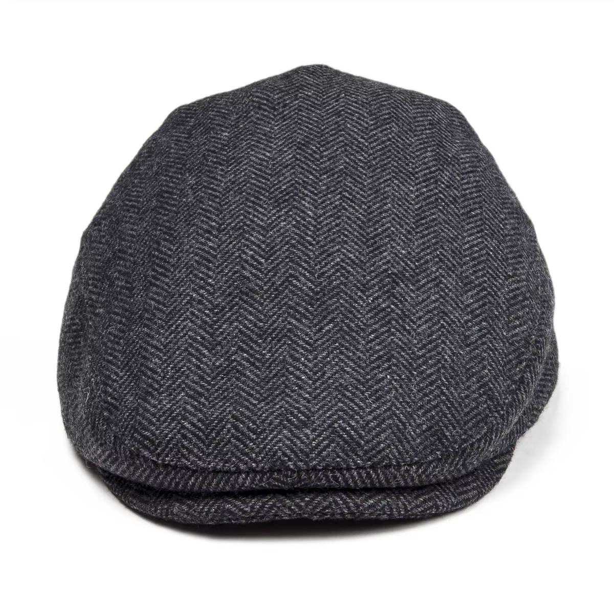 Herringbone Tweed Flat Cap