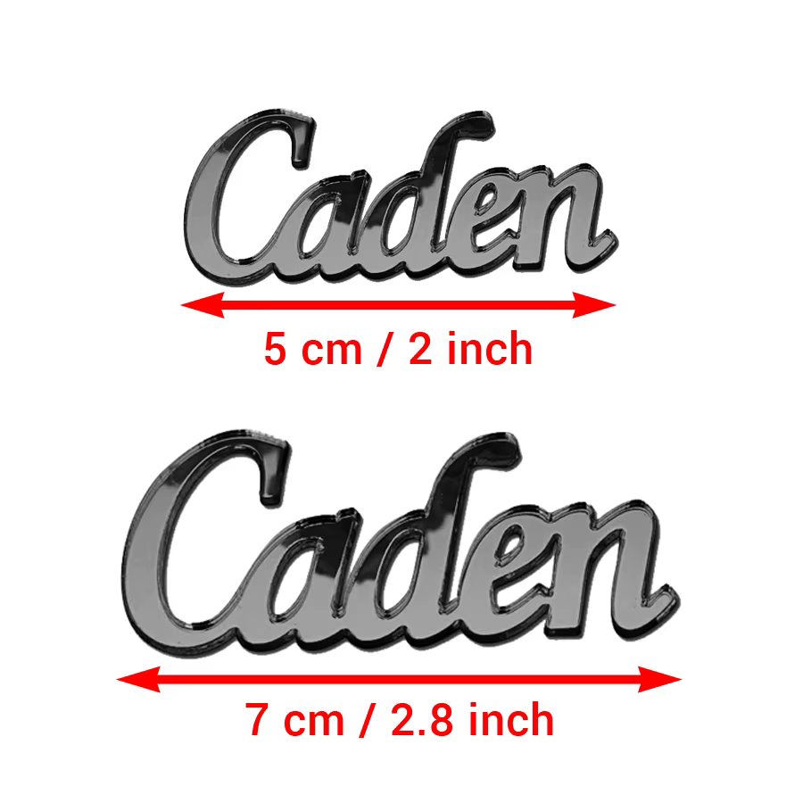 Mirror Acrylic Name Place Cards
