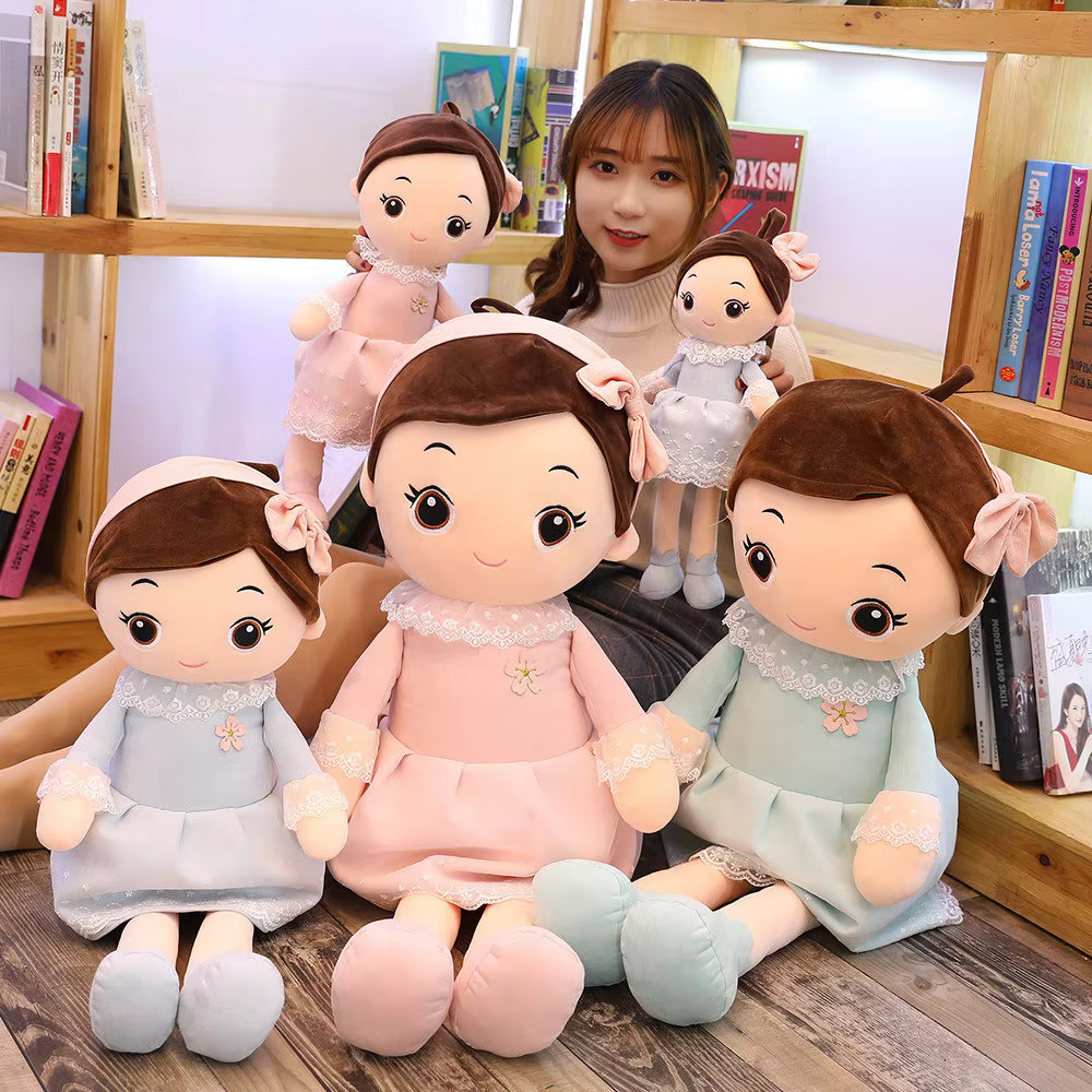 Lace Dress Plush Doll
