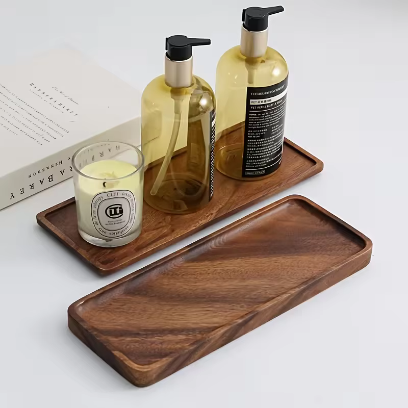 Natural Wood Serving Tray