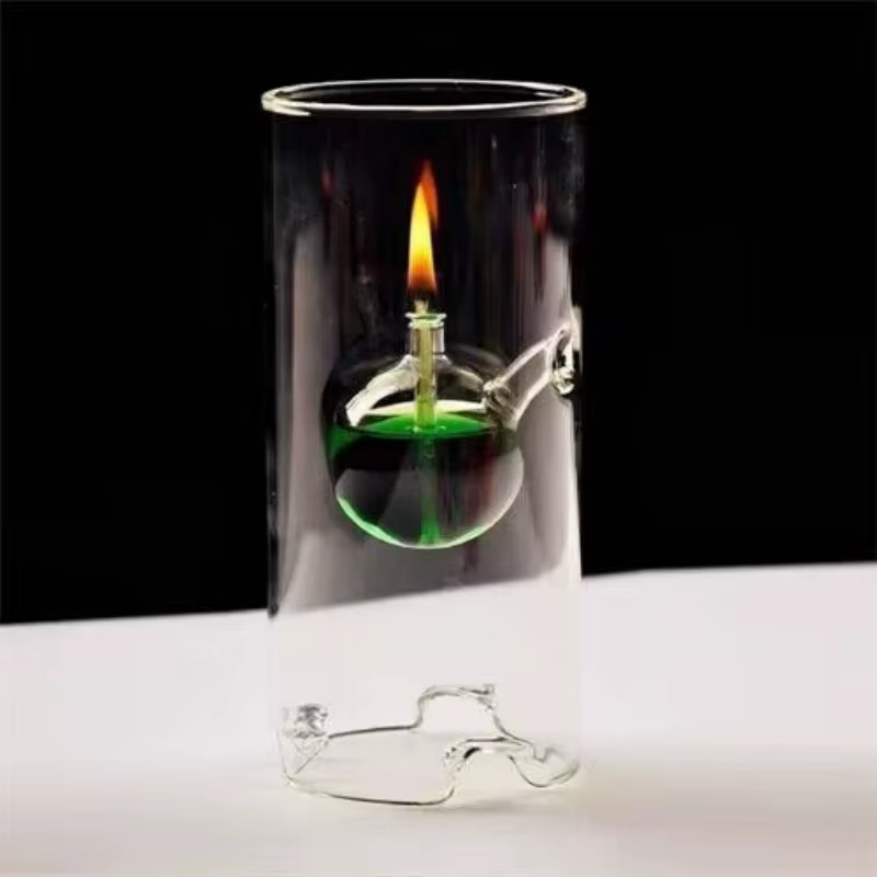 Glass Hurricane Oil Lamp – Lilvelle find