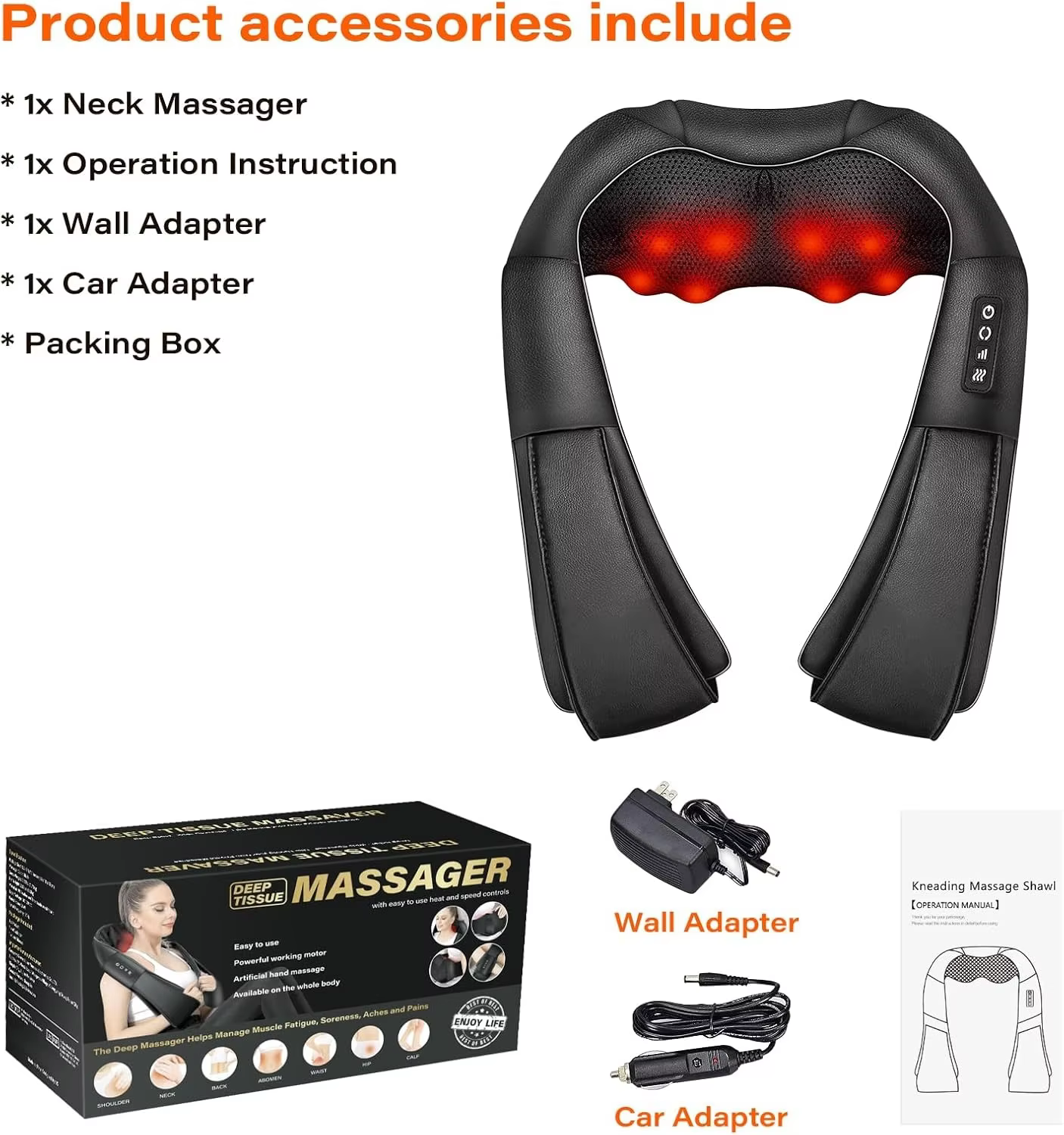 Heated Neck & Shoulder Massager – Lilvelle Chanukah gift guide