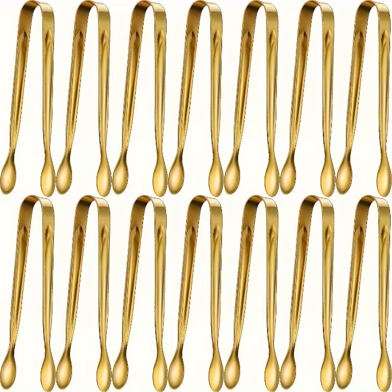 Gold Mini Serving Tongs – Lilvelle Chanukah party finds