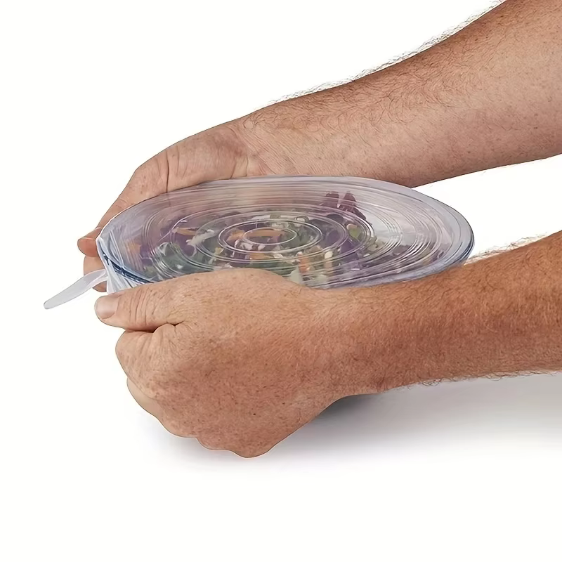 Silicone Stretch Lids (Set of 6)