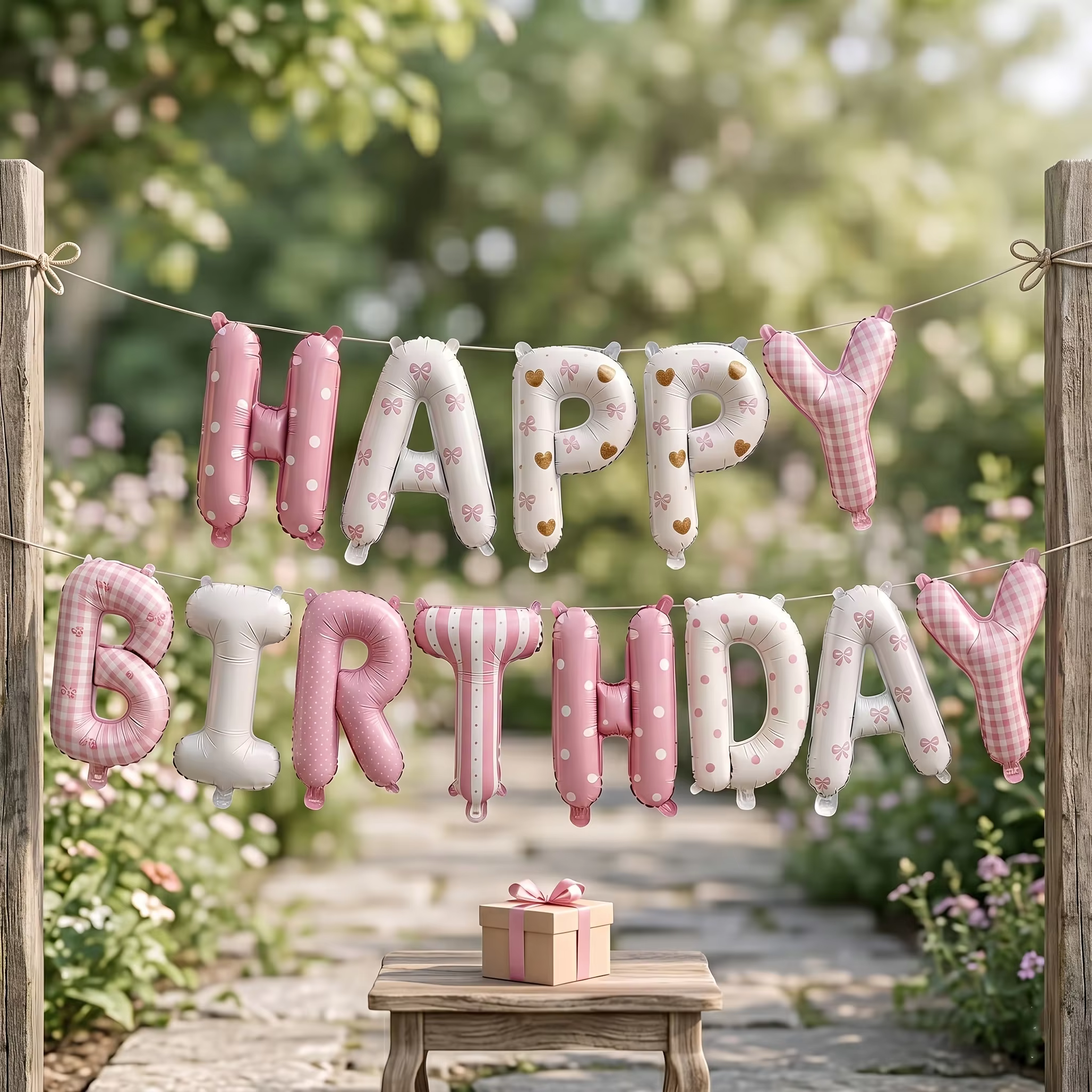 Happy Birthday Foil Letter Balloons