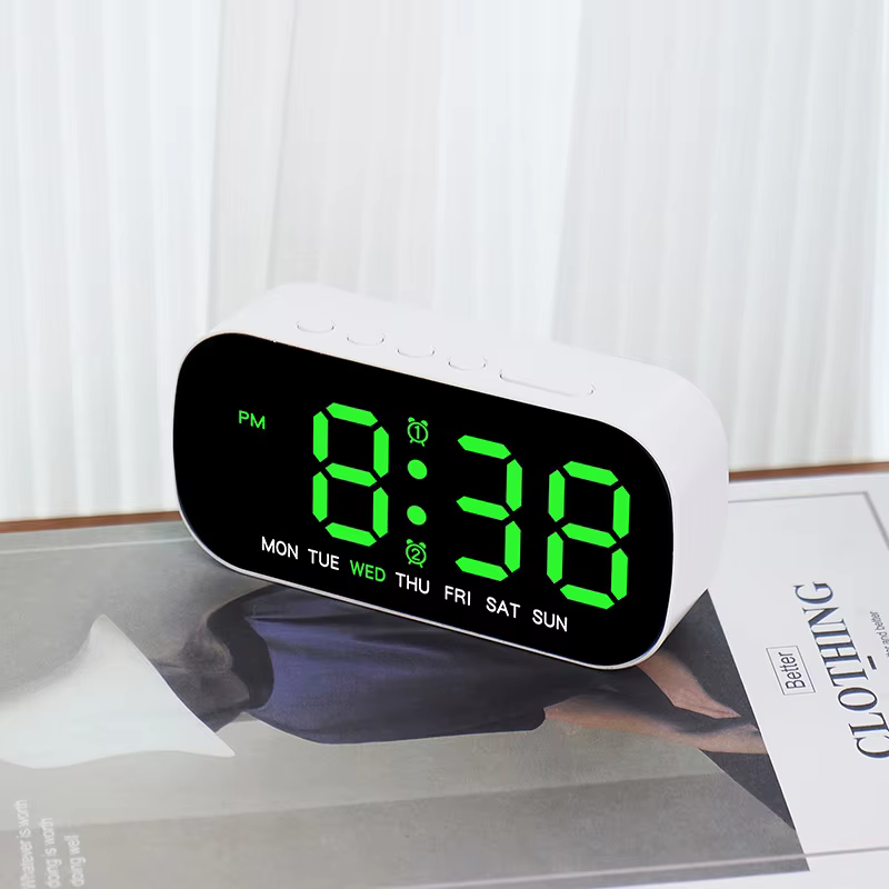 Digital clock with date & day – Lilvelle Chanukah gift guide