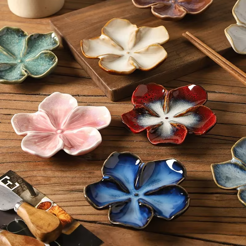 Vintage Flower Dipping Dish