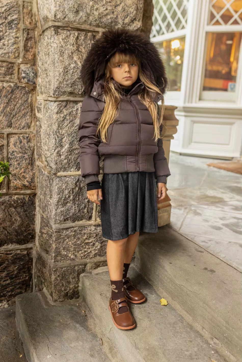 Green Winter Down Coat
