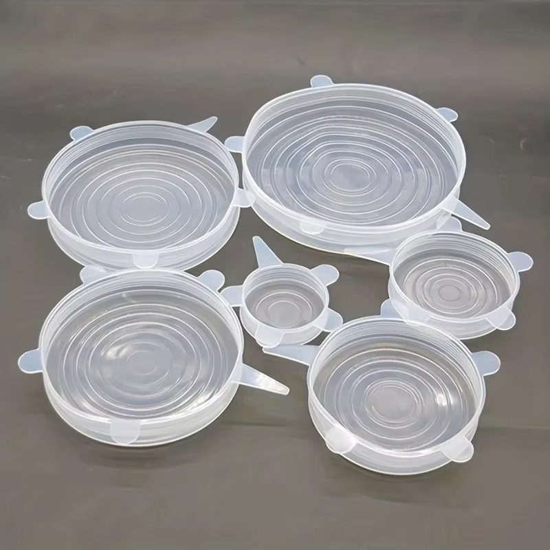 Silicone Stretch Lids (Set of 6)