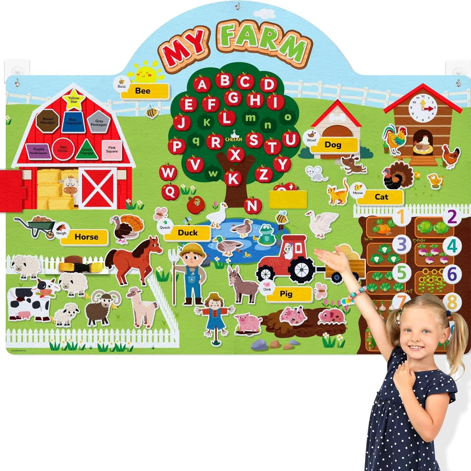 Felt Story Board – Zoo