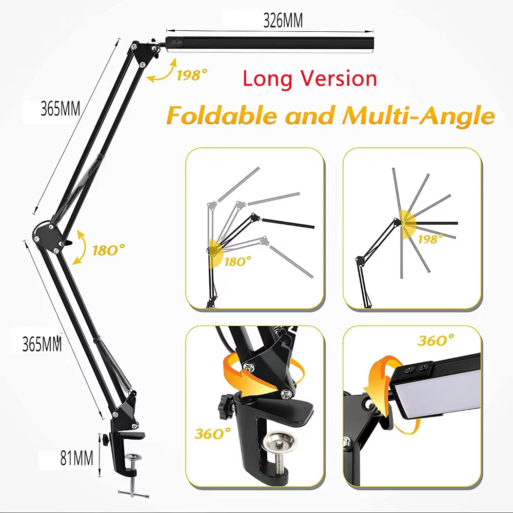 Clamp Desk Lamp
