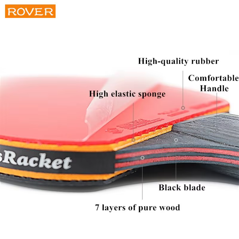 6-Star Table Tennis Bats