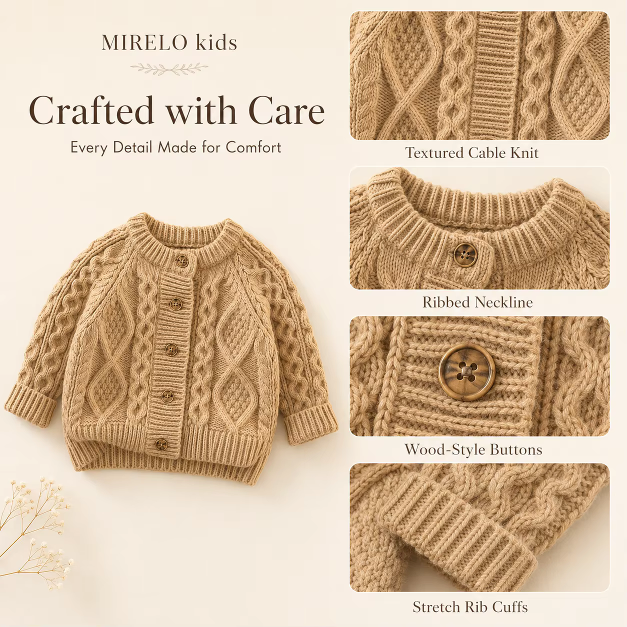 Cable Knit Cardigan